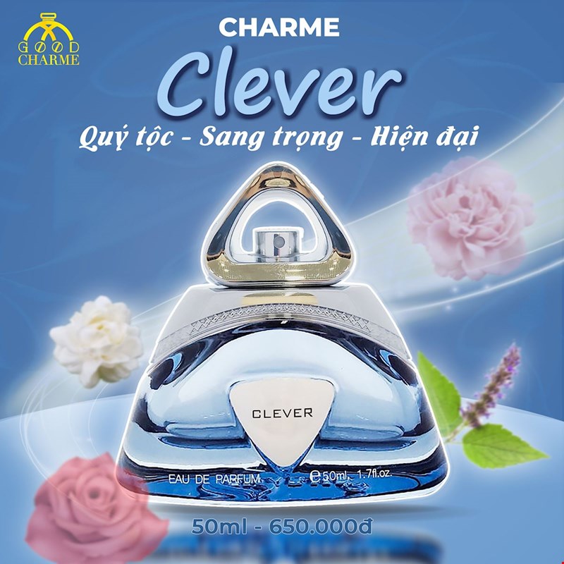 Nước hoa Charme Clever Qúy tộc - Sang trọng - Hiện đại