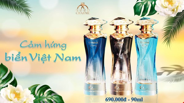 Ấn tượng với 3 mẫu nước hoa nữ GoodCharme lấy cảm hưng từ biển