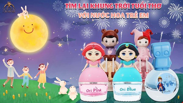 Tìm lại khung trời tuổi thơ với nước hoa trẻ em GOODCHARME