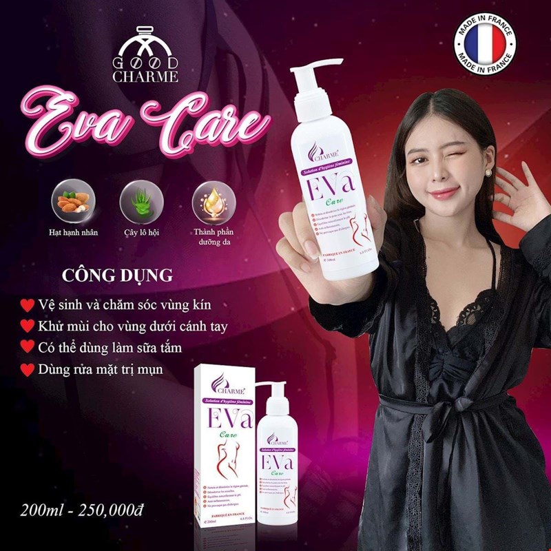 Dung dịch vệ sinh phụ nữ GoodCharme Eva Care 