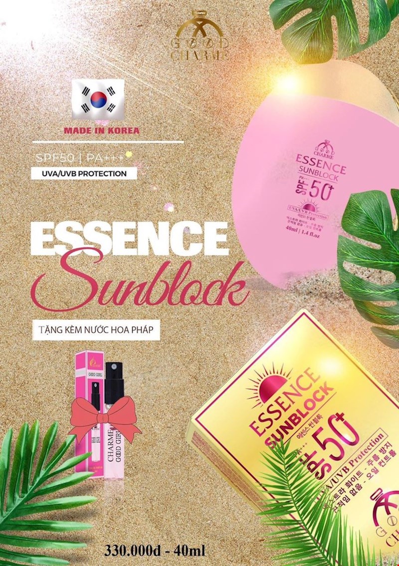 Kem Chống Nắng GoodCharme Essence Sunblock Spf50+/Pa+++