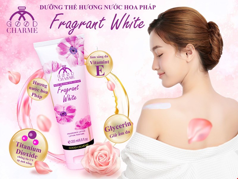 Dưỡng Thể Trắng Da Hương Nước Hoa Pháp FRAGRANT WHITE