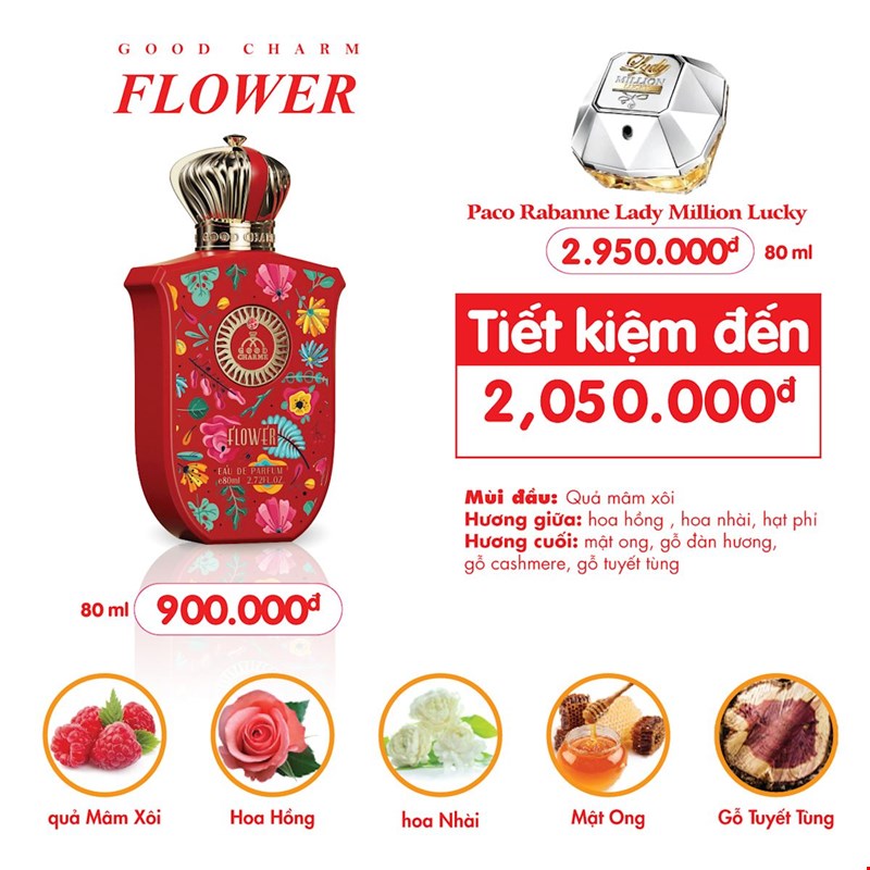 Good Charme Flower 80ml