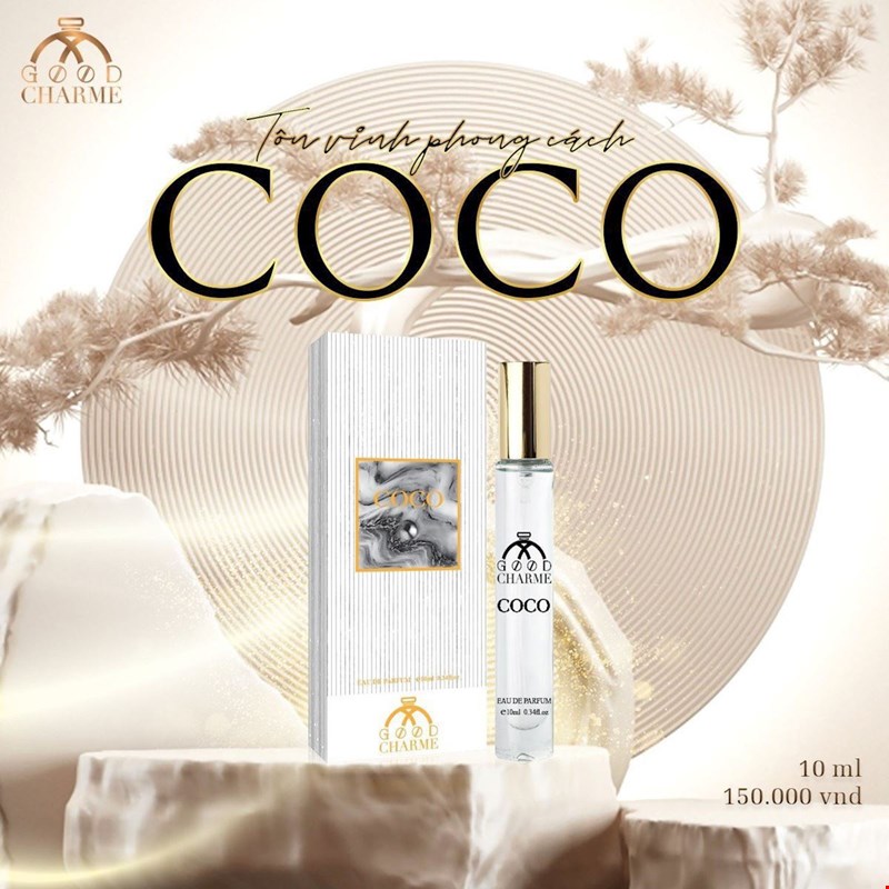 Good Charme Coco Trắng 10ml