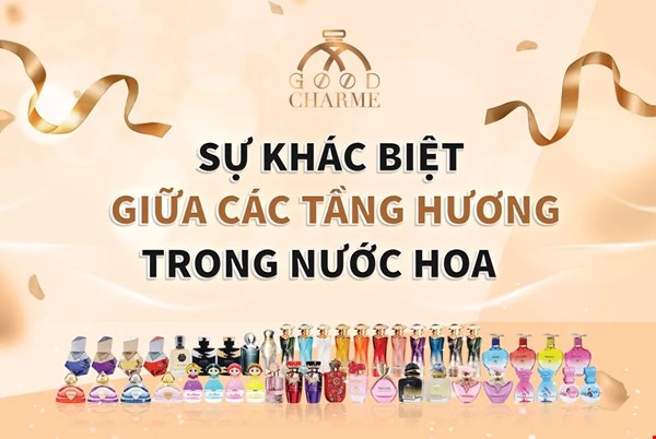 Sự Khác Biệt Giữa Các Tầng Hương Nước Hoa