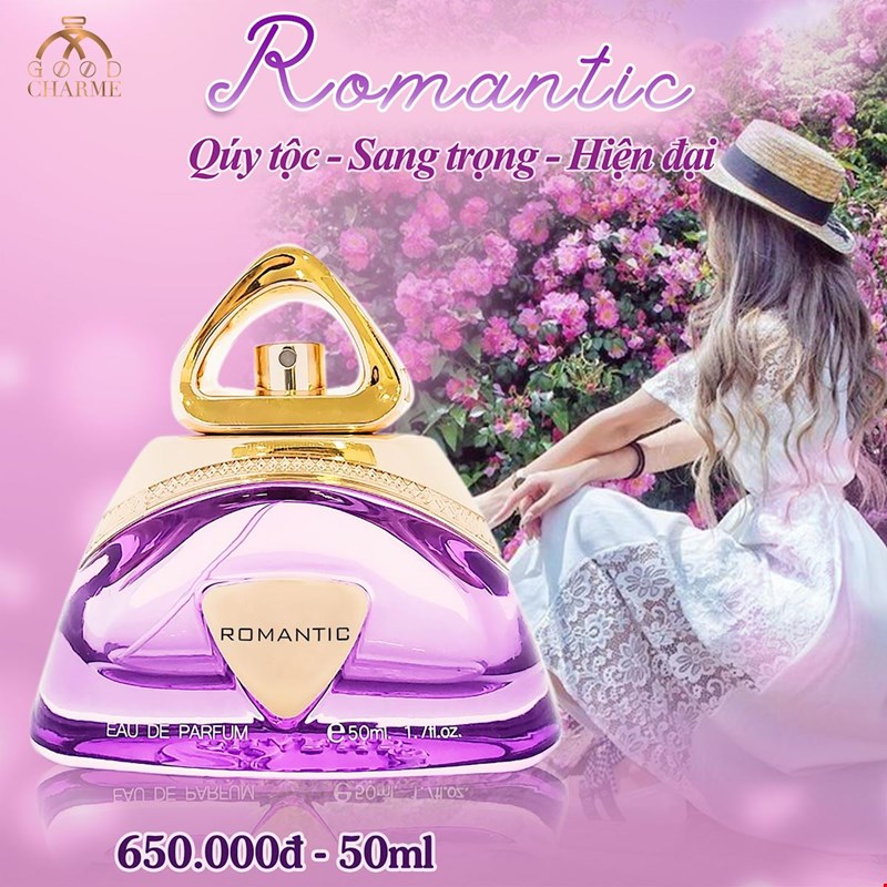 Charme Romantic với từng tầng hương lãng mạn, cuốn mũi 