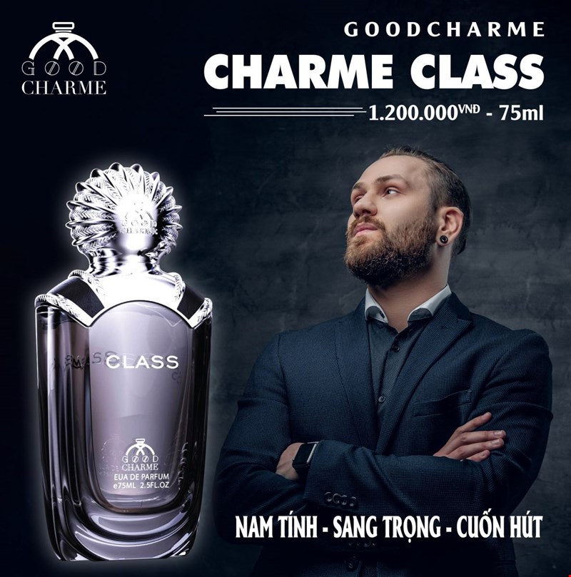 Charme Class với vanilla xuất hiện trong tầng hương ấm áp 