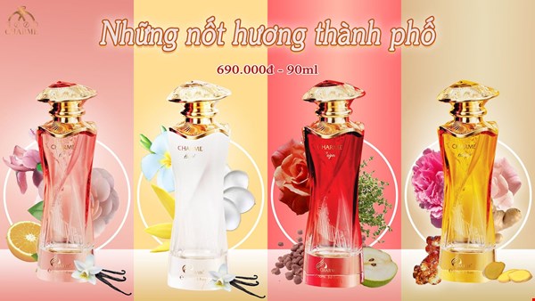 Những nốt hương thành phố ở nước hoa nữ GoodCharme