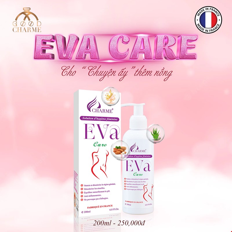 Dung dịch vệ sinh phụ nữ GoodCharme Eva Care 